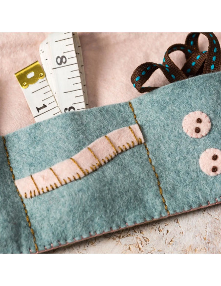 Kit de fieltro - Mi estuche de costura