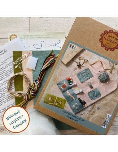 Kit de fieltro - Mi estuche de costura