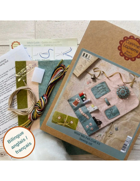 Kit de fieltro - Mi estuche de costura