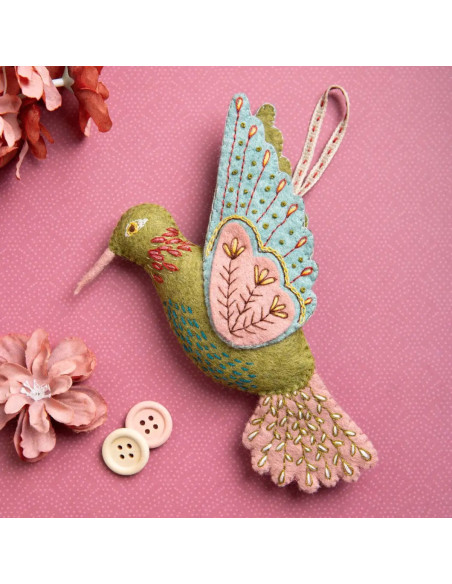 Kit de fieltro - Colibrí
