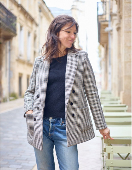 Patrón de chaqueta Punto - Atelier Scämmit