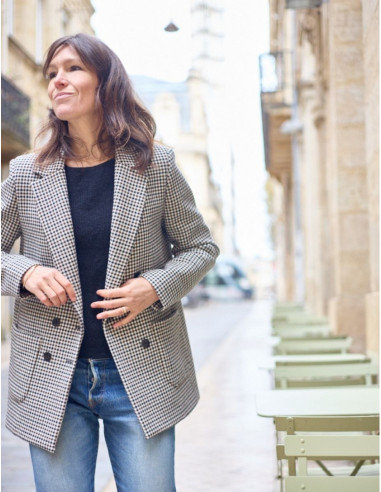 Patrón de chaqueta Punto - Atelier Scämmit