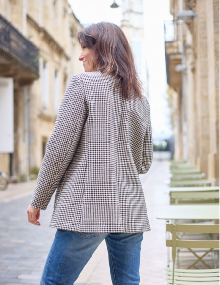 Patrón de chaqueta Punto - Atelier Scämmit