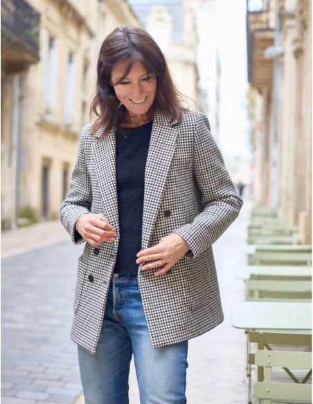 Patrón de chaqueta Punto - Atelier Scämmit