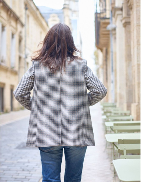 Patrón de chaqueta Punto - Atelier Scämmit