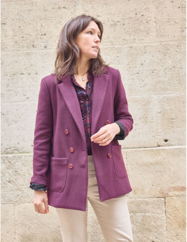 Patrón de chaqueta Punto - Atelier Scämmit