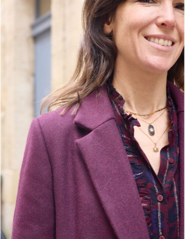 Patrón de chaqueta Punto - Atelier Scämmit