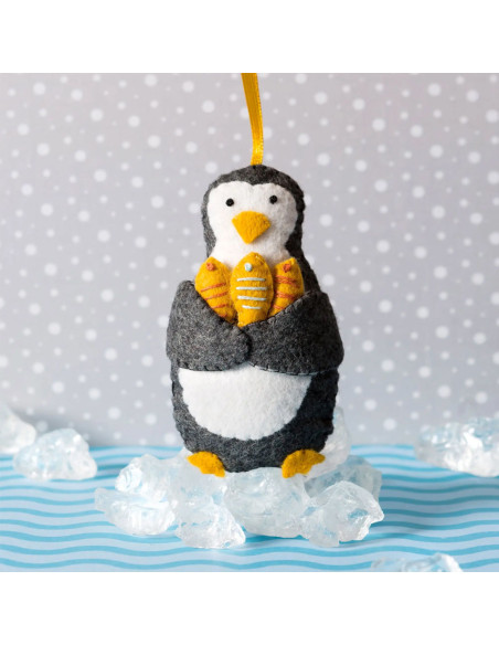 Kit de fieltro - Pingüino