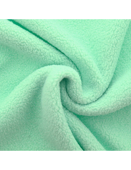 Tejido de peluche rizado Teddy - Menta