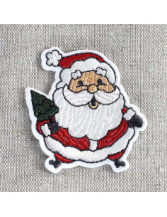 Parche termoadhesivo es Navidad - Papá Noel