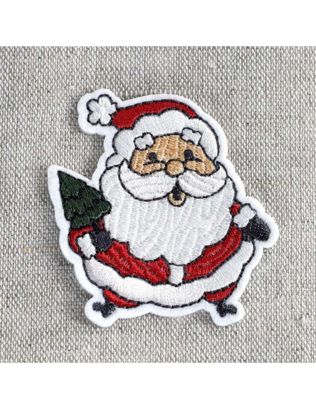 Parche termoadhesivo es Navidad - Papá Noel