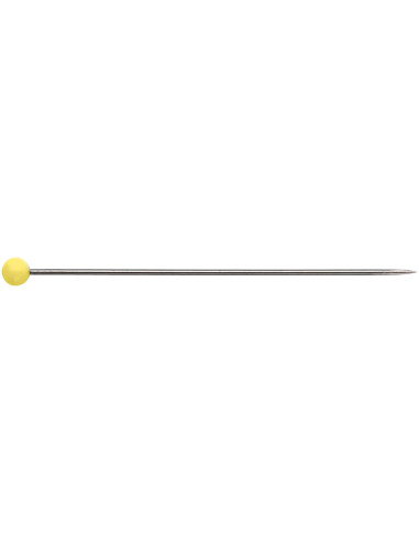 Alfileres de cabeza de vidrio extra largas 20 Grs