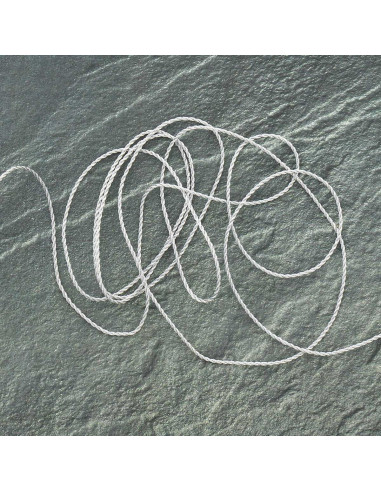 Cordón lurex 1,5 mm - Plata