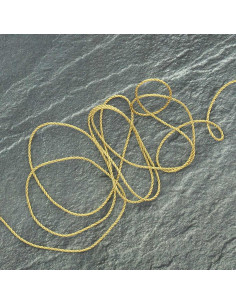 Cordón lurex 1,5 mm - Oro