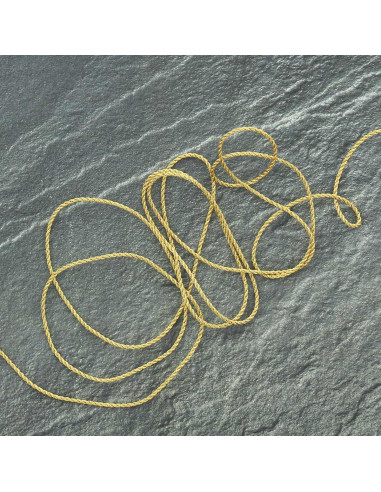 Cordón lurex 1,5 mm - Oro