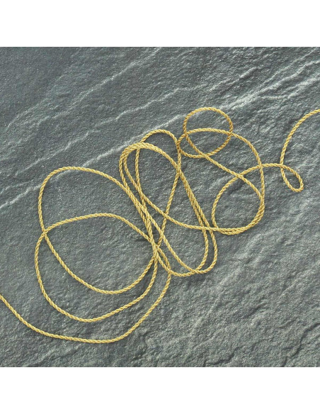 Cordón lurex 1,5 mm - Oro