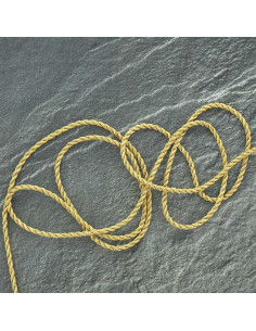 Cordón lurex 3 mm - Oro