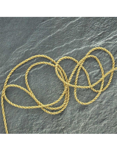 Cordón lurex 3 mm - Oro
