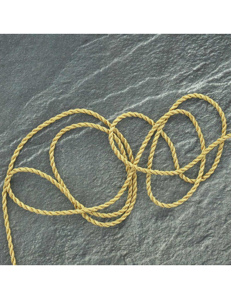 Cordón lurex 3 mm - Oro