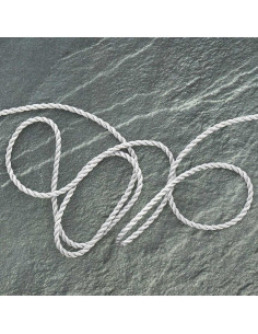 Cordón lurex 3 mm - Plata
