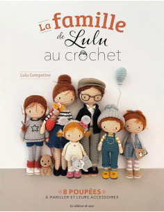 Libro la familia de Lulu a crochet