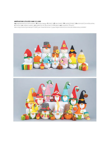 Libro de gnomos amigurumi