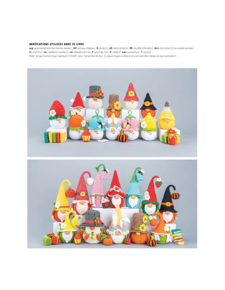 Libro de gnomos amigurumi