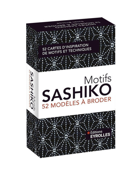 Caja de motivos Sashiko - 52 modelos para bordar