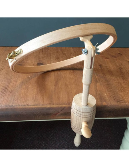 Fijación de tambor en mesa