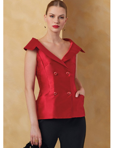 Patrón de chaqueta - Vogue 2073