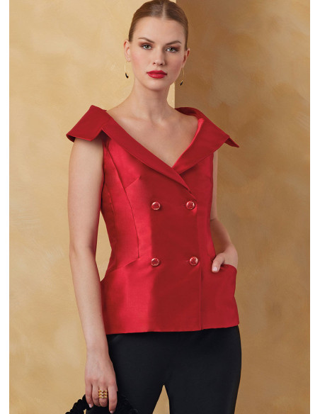 Patrón de chaqueta - Vogue 2073