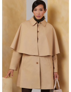 Patrón de abrigo - Vogue 2074
