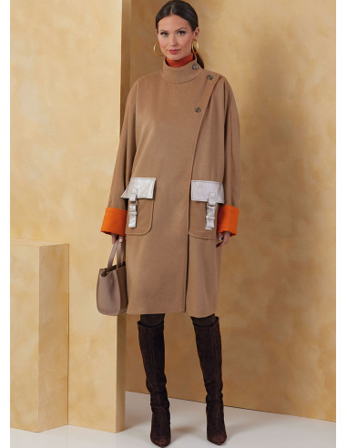 Patrón de abrigo - Vogue 2075