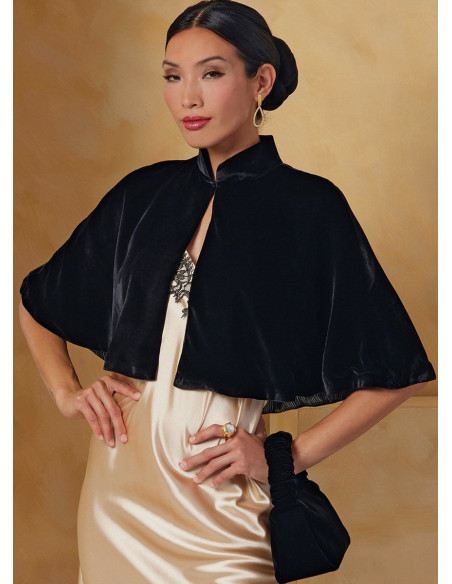 Patrón de bolero - Vogue 2078