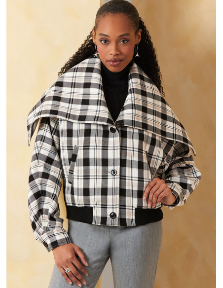 Patrón de chaqueta - Vogue 2072