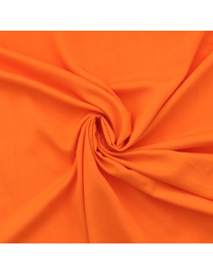 Tejido popelina de viscosa - Naranja