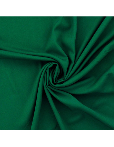 Tejido popelina de viscosa - Verde