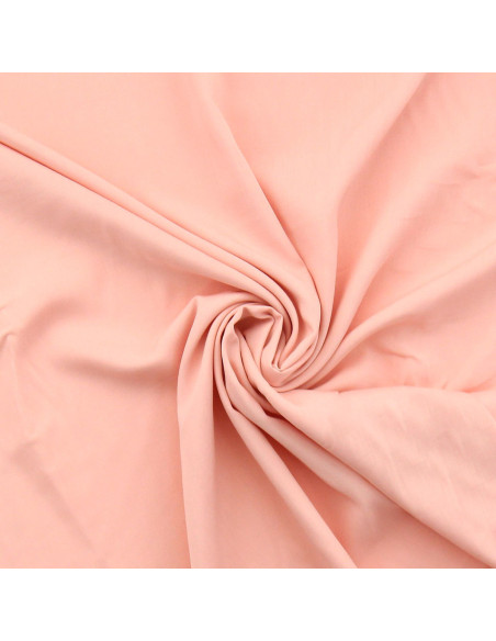 Tejido popelina de viscosa - Rosa claro