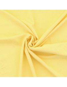 Tejido popelina de viscosa - Amarillo pálido