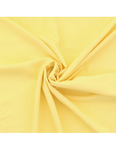 Tejido popelina de viscosa - Amarillo pálido