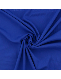 Tejido popelina de viscosa - Azul real