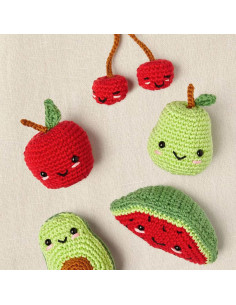 Kit amigurumi - Nuestros amigos los frutos 2