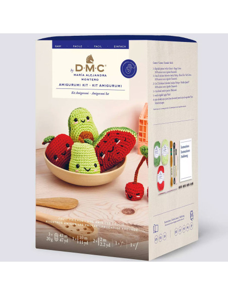 Kit amigurumi - Nuestros amigos los frutos