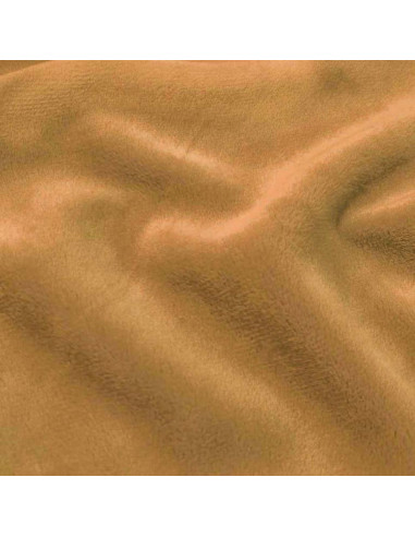Tejido minky liso - Camel