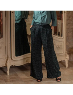 Tejido viscosa Craie Dark - Églantine & Zoé 2