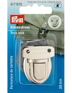 Cierre de mochila - Plata