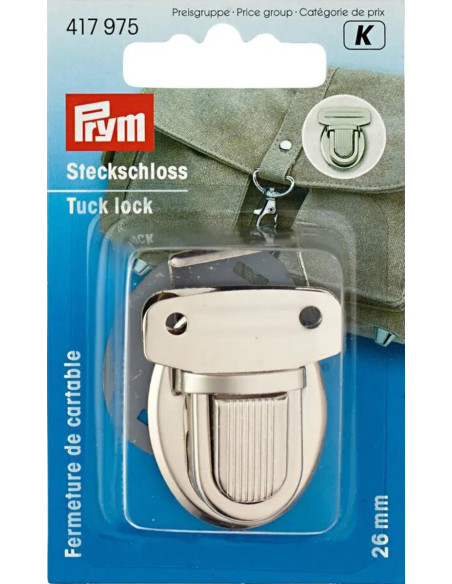 Cierre de mochila - Plata