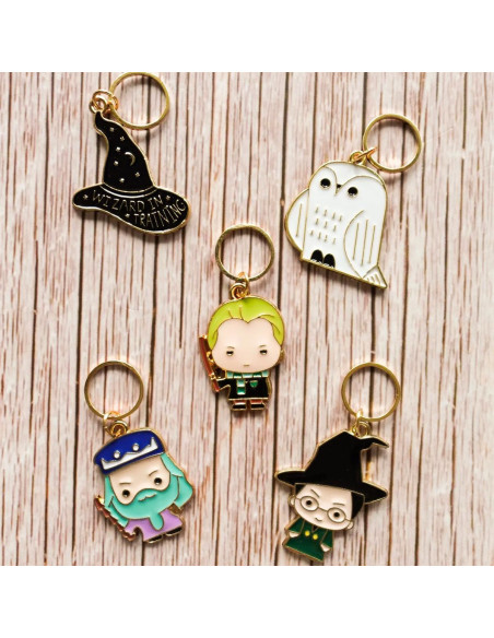 Conjunto de 5 anillos marcadores de puntos - Pequeños magos 2