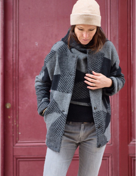Patrón de chaqueta Viva - Atelier Scämmit