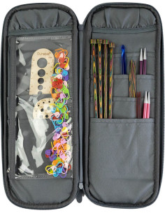 Estuche de almacenamiento para agujas y ganchillos Duradero 2